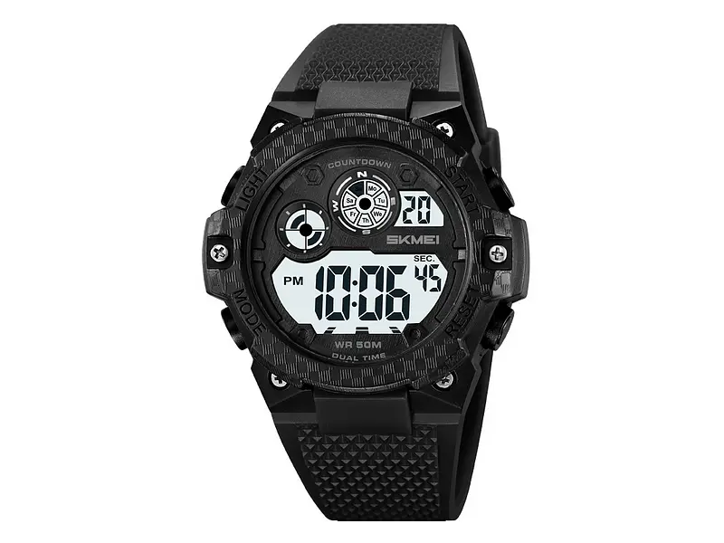 Чоловічий наручний годинник 2337BKWT Black-White Skmei acs0030009 - фото 2