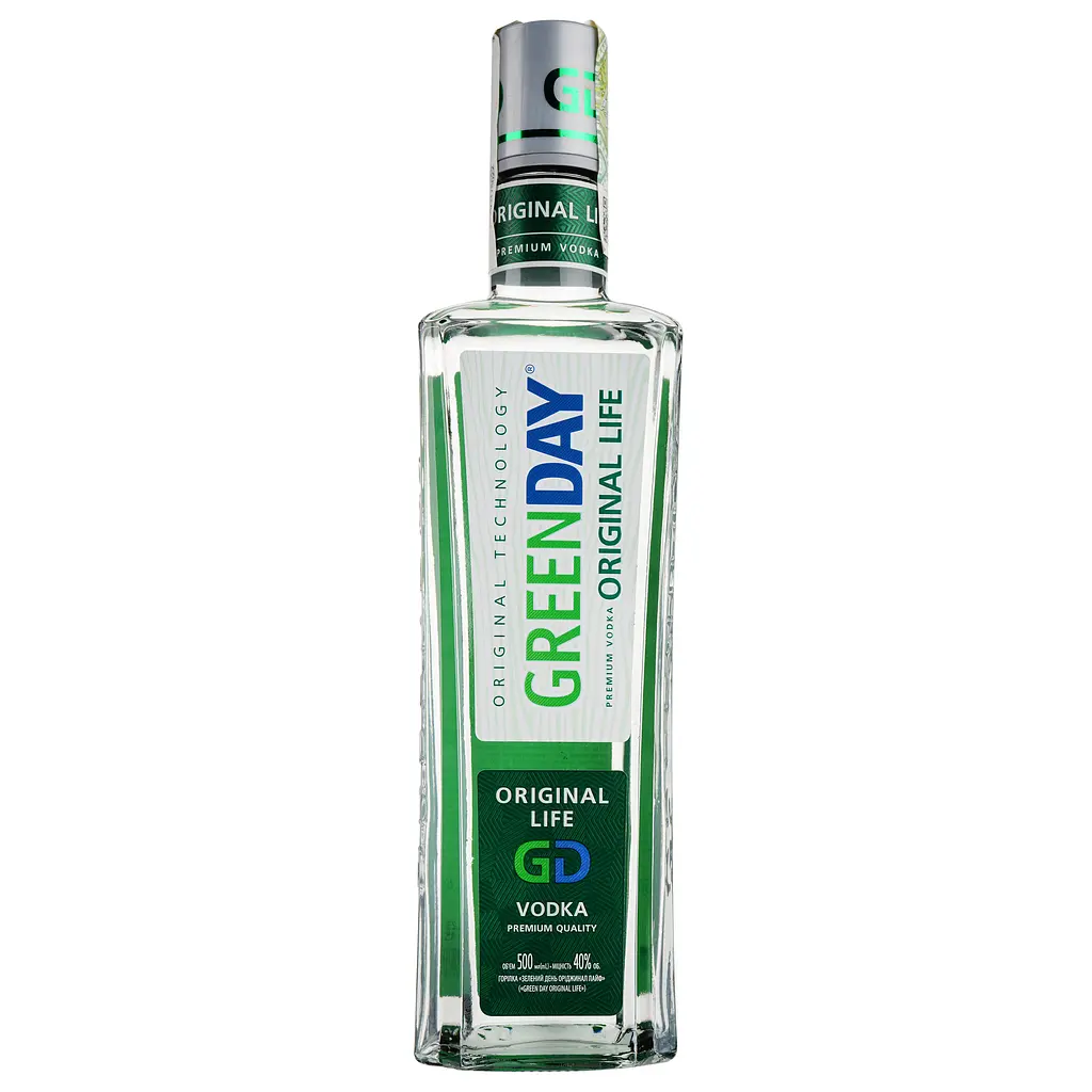 Водка Green Day Organic Life 40% 0.5 л  - фото 2