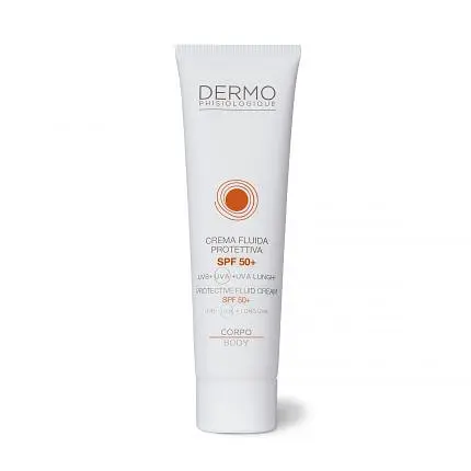 Захисний флюїдний крем з SPF50+ для обличя та тіла MySun - Protective Fluid Cream Dermophisiologique 150 мл