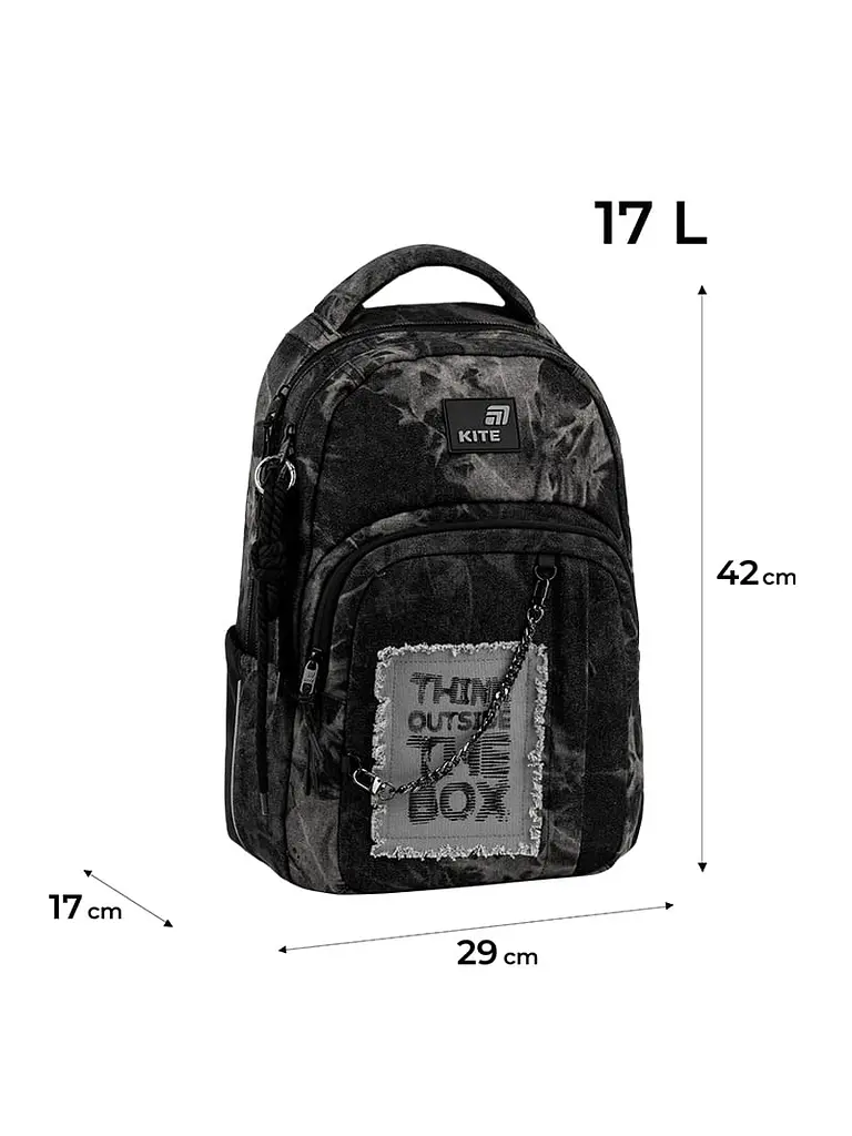 Рюкзак Kite Education teens 2578M Denim Core (K26-2578M-2) - фото 6