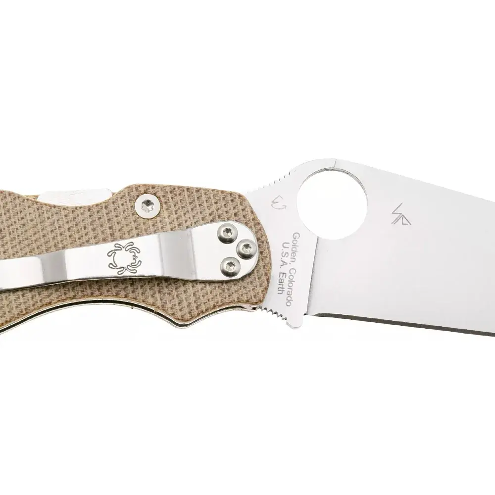 Ніж Spyderco Military 2 Micarta Brown - фото 3