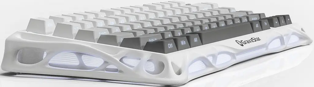Клавиатура GravaStar Mercury K1 TKL White (GSK1_GWHT) - фото 6