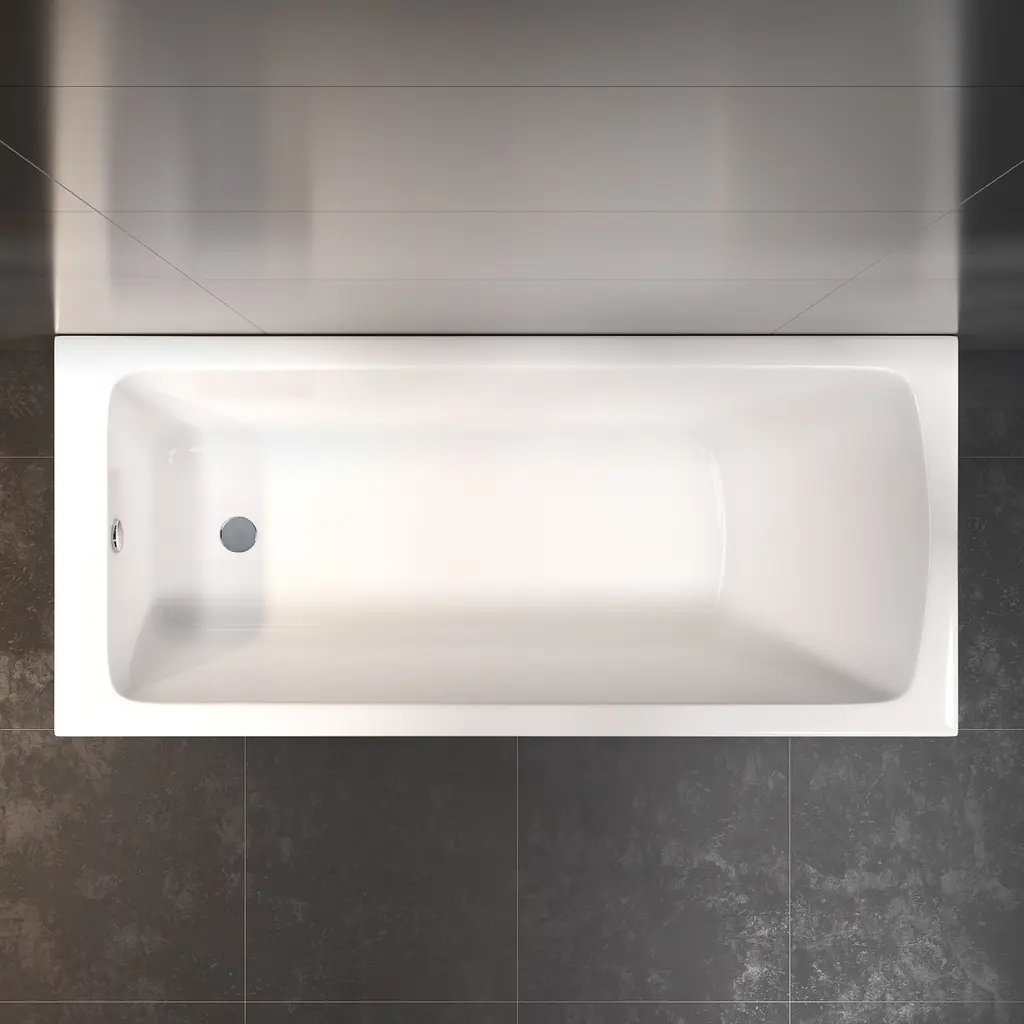 Ванна акрилова Damixa Gala 180x80 см білий 53WA-180-080W-A, Білий - фото 3