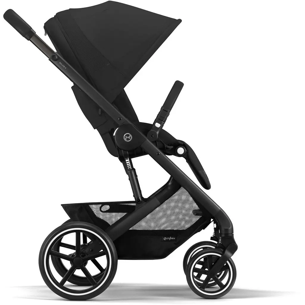 Прогулянкова коляска Cybex Balios S Lux BLK Moon Black, чорна (522002533) - фото 5