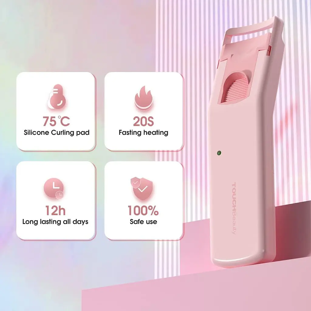 Термощипці для вій TOUCHBeauty TB-9906 з підігрівом - фото 4