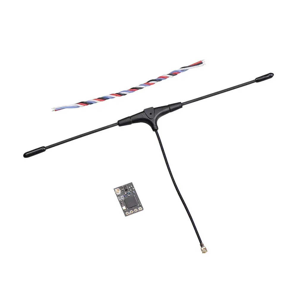 Приймач сигналу JHEMCU ExpressLRS 915RX з Антенною 915 MHZ FPV Black (18775) - фото 2