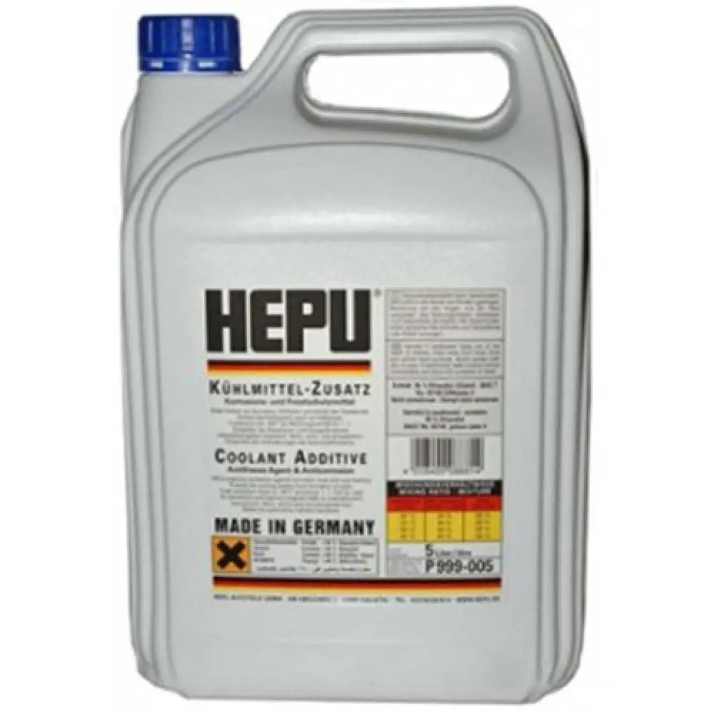 Антифриз HEPU G11 концентрат -80 ° C синій 5л
