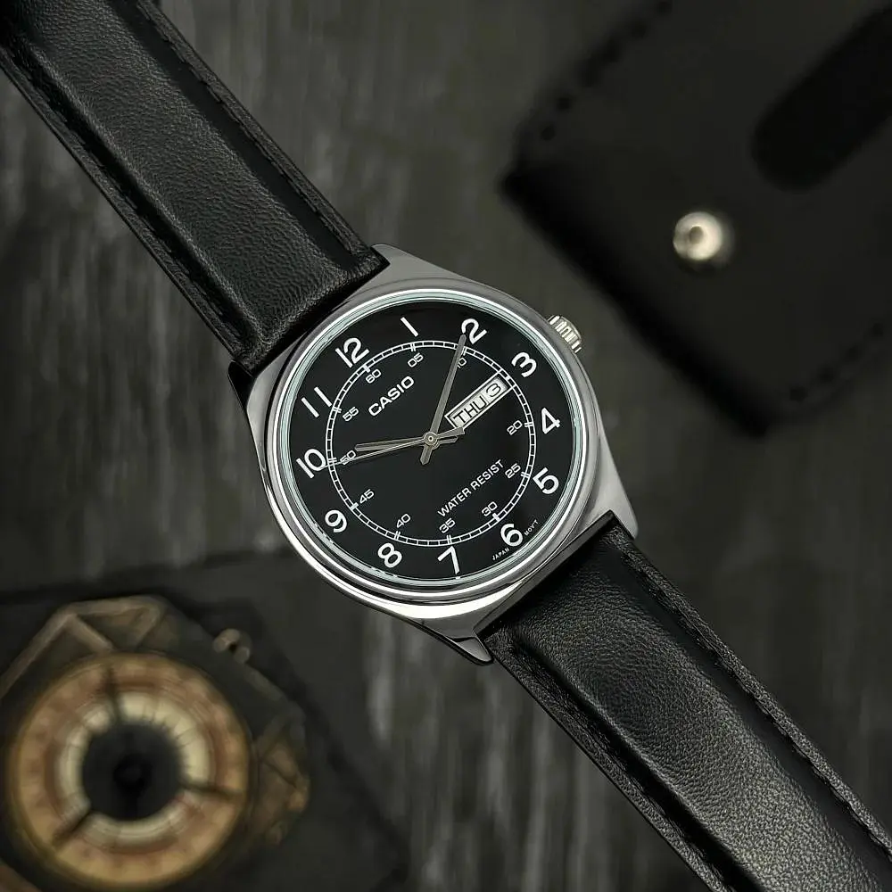 Чоловічий годинник Casio MTP-V006L-1B2 Сріблястий ( AT1141-0275 ) - фото 3