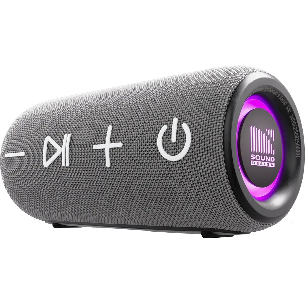 Акустична система 1.0 Defender Enjoy S850 25Вт RGB/BT/TF/TWS/DSP/IP67 чорна - фото 2