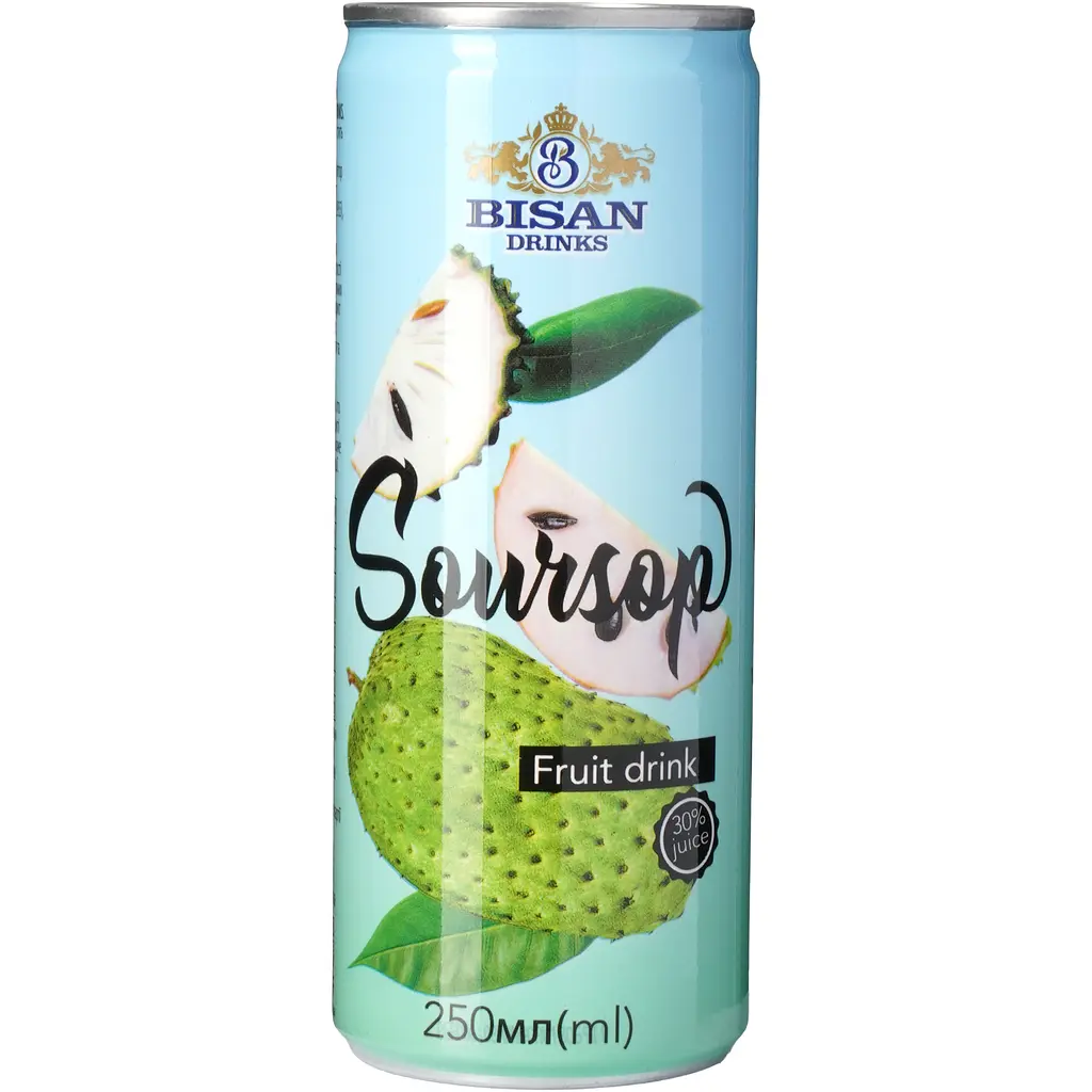 Напій Bisan 30% fruit juice drink Soursop 250 мл  - фото 3