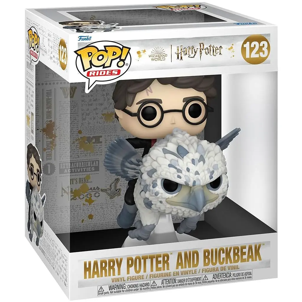 Игровая фигурка Funko Pop серии Гарри Поттер - Гарри Поттер и Клювокрыл (76008) - фото 2