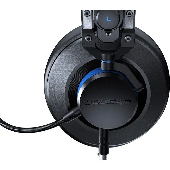 Ігрова гарнітура Cougar VM410 PS USB Black (VM410 PS) - фото 3