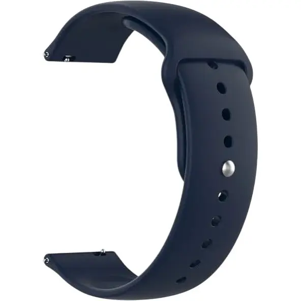 Ремінець DK CDK для Huawei Watch GT 5 46mm 22mm Silicone Sport Band (011909) (dark blue)