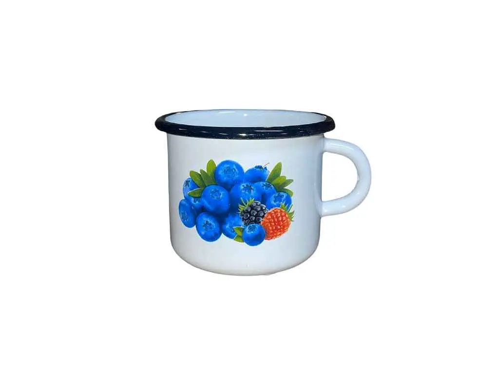 Кружка ем. IDILIA 500мл /2 без кришки Смузі (біла) (I0104/2)