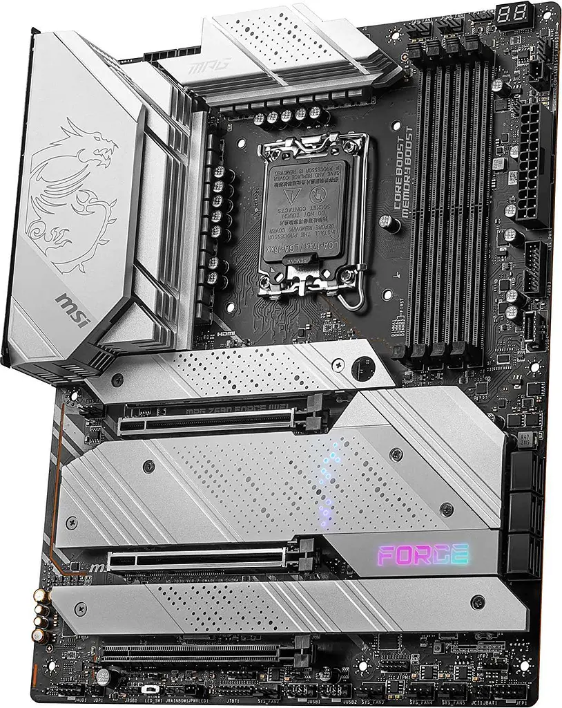 Материнська плата MSI MPG Z690 FORCE WIFI (MPG Z690 FORCE WIFI) (Socket 1700, Intel Z690, ATX) Б/в - фото 2