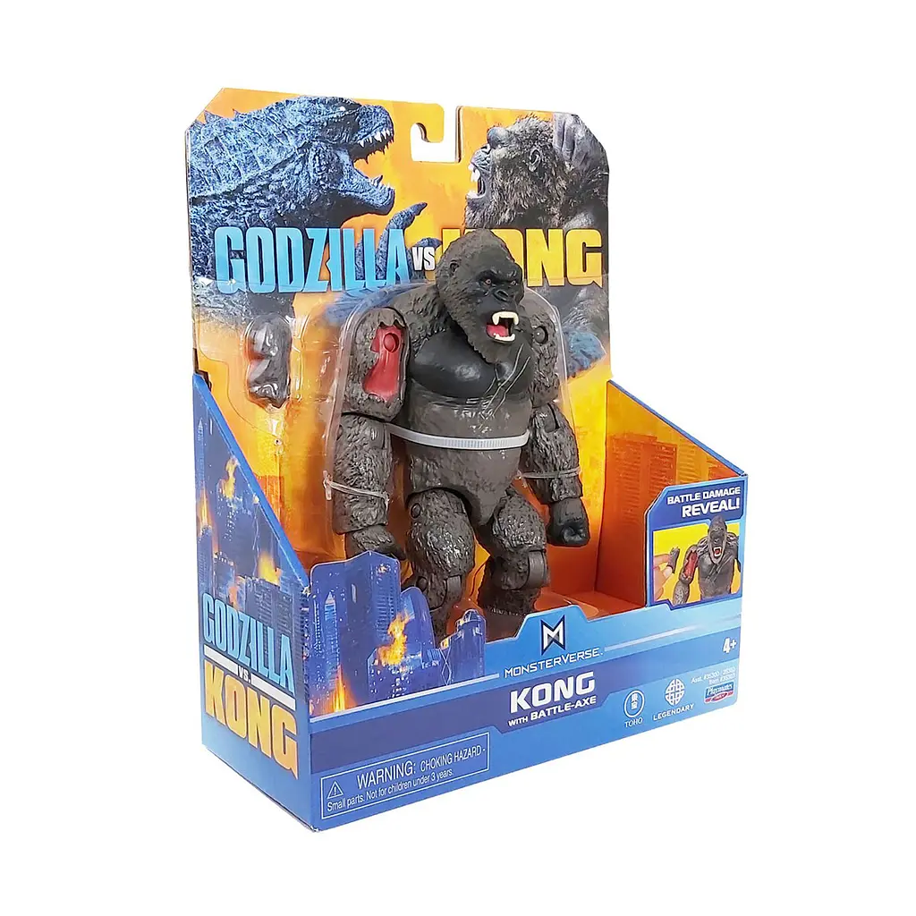 Игровая фигурка Godzilla vs. Kong Конг с боевым топором (35303) - фото 7