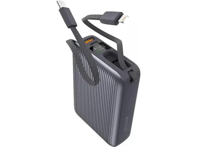 Зовнішній акумулятор (павербанк) Proove Moon Rock 20000mAh 22.5W Gray (PBM222012105)