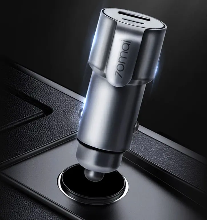 Автозарядне 70Mai Car Charger Midrive Pro (Midrive CC05) сріблясте - фото 4