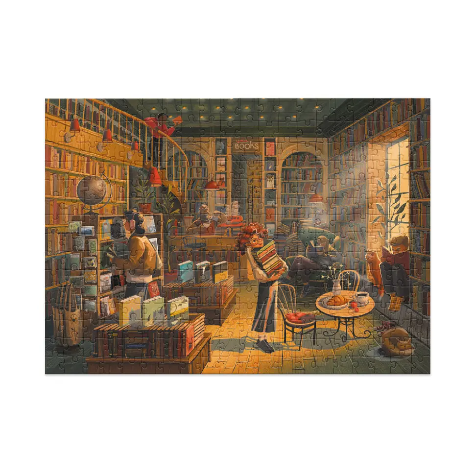 Пазл класичний "Книжковий магазин" 300602, 300 елементів - фото 5