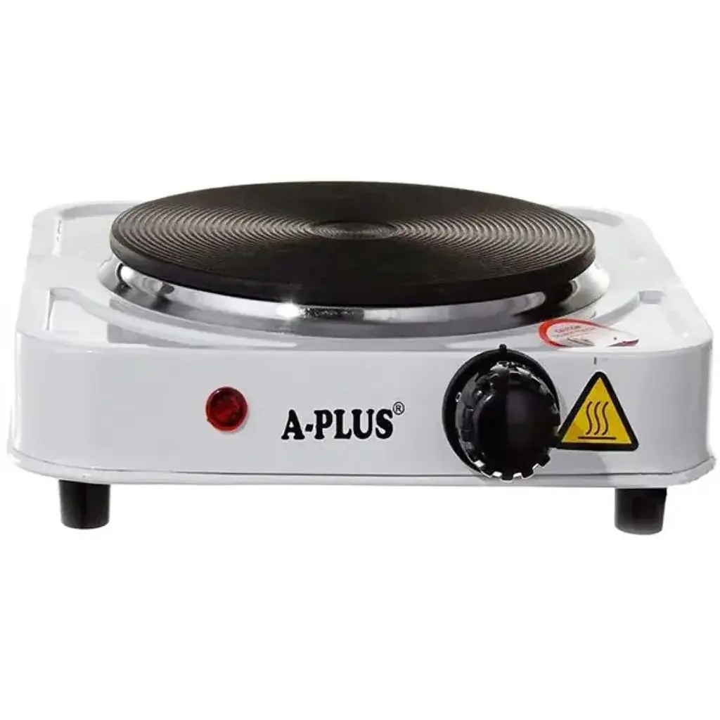 Плита одноконфоркова дискова кухонна A-Plus 2102 настільна переносна  - фото 4