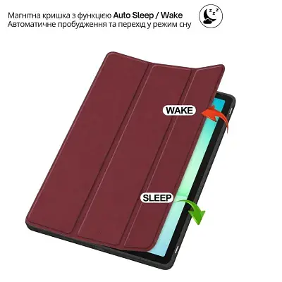 Чохол до планшета BeCover Flexible TPU Mate Samsung Galaxy Tab A11 SM-X133/X135 8.7" Red Wine (715589) - фото 5