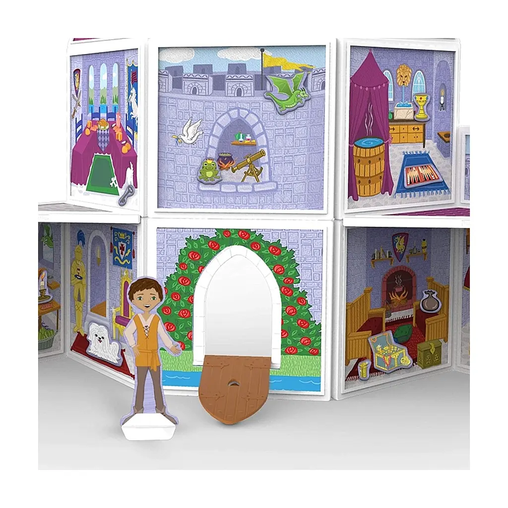 Ігровий набір Melissa & Doug магнітний Середньовічний замок (MD30662) - фото 3