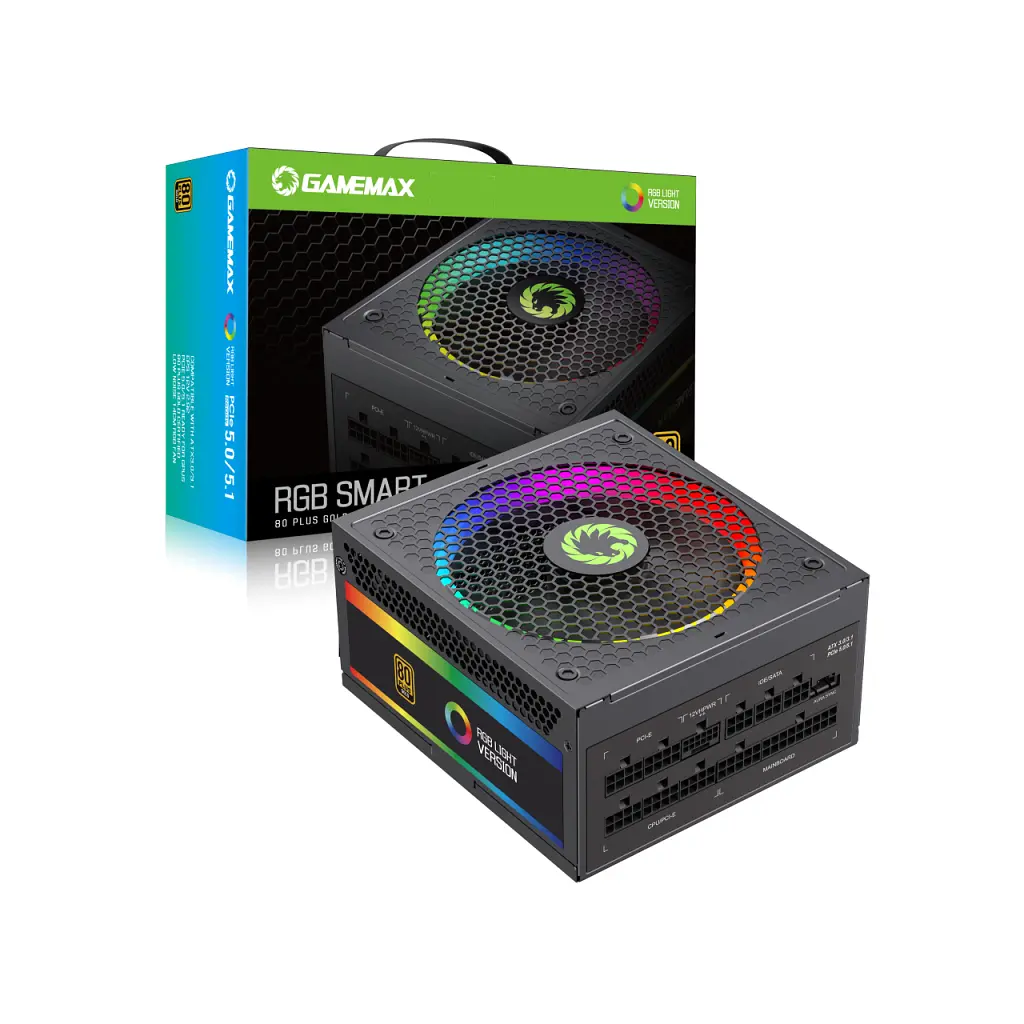 Блок живлення Gamemax 750W (RGB 750 PRO (ATX3.03.1 PCIe5.0) - фото 2