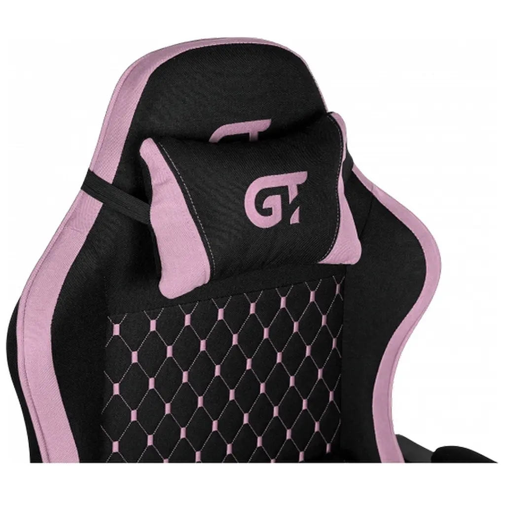 Крісло ігрове GT Racer X-2339 Black/Pink (X-2339 Fabric Black/Pink) - фото 2