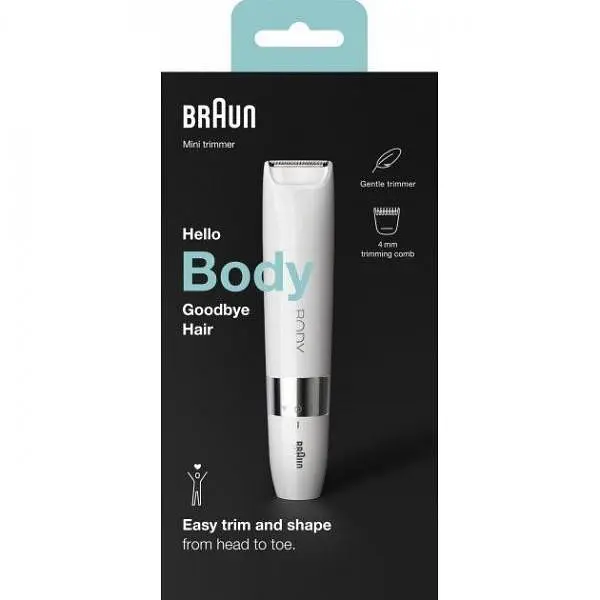 Триммер для тела (бодигромер) Braun BS1000 - фото 9