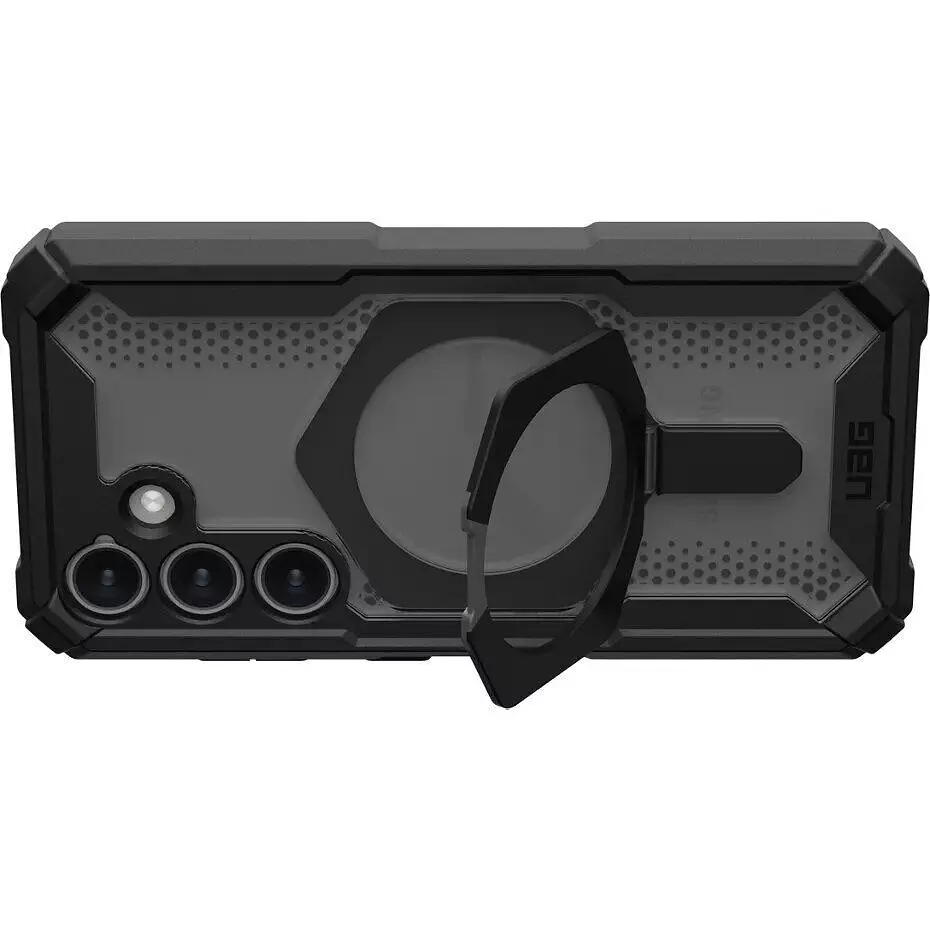 Оригінальний протиударний чохол для Samsung Galaxy S25 Plus UAG Plasma XTE MagSafe Black (S936) 214468114097 з підставкою - фото 10