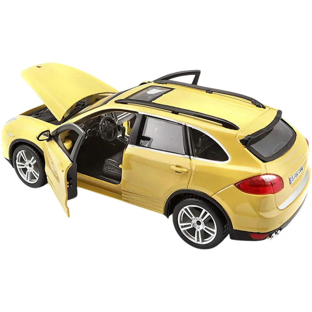 Автомодель Bburago Porsche Cayenne Turbo 1:24 Yellow (18-21056) [119122] - фото 3