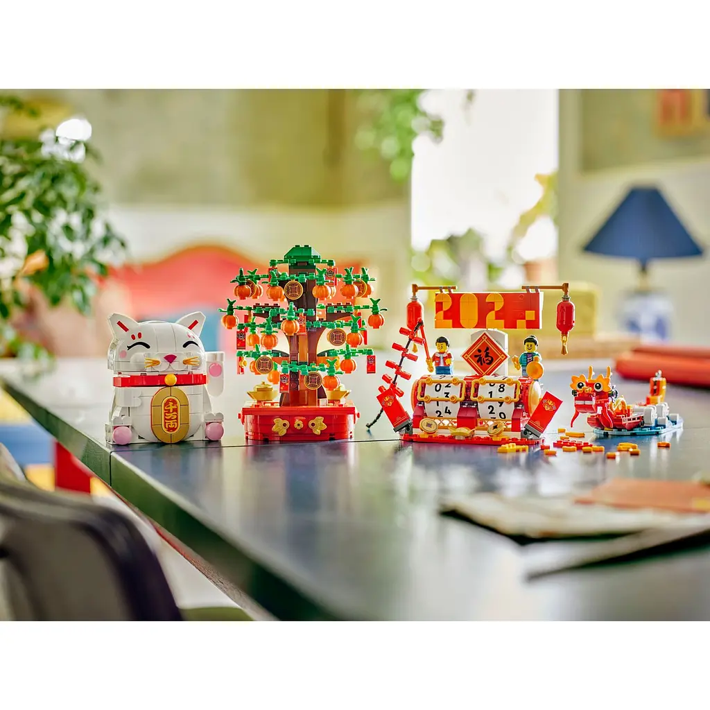 Конструктор LEGO Iconic Святковий календар 345 деталей (40678) - фото 8