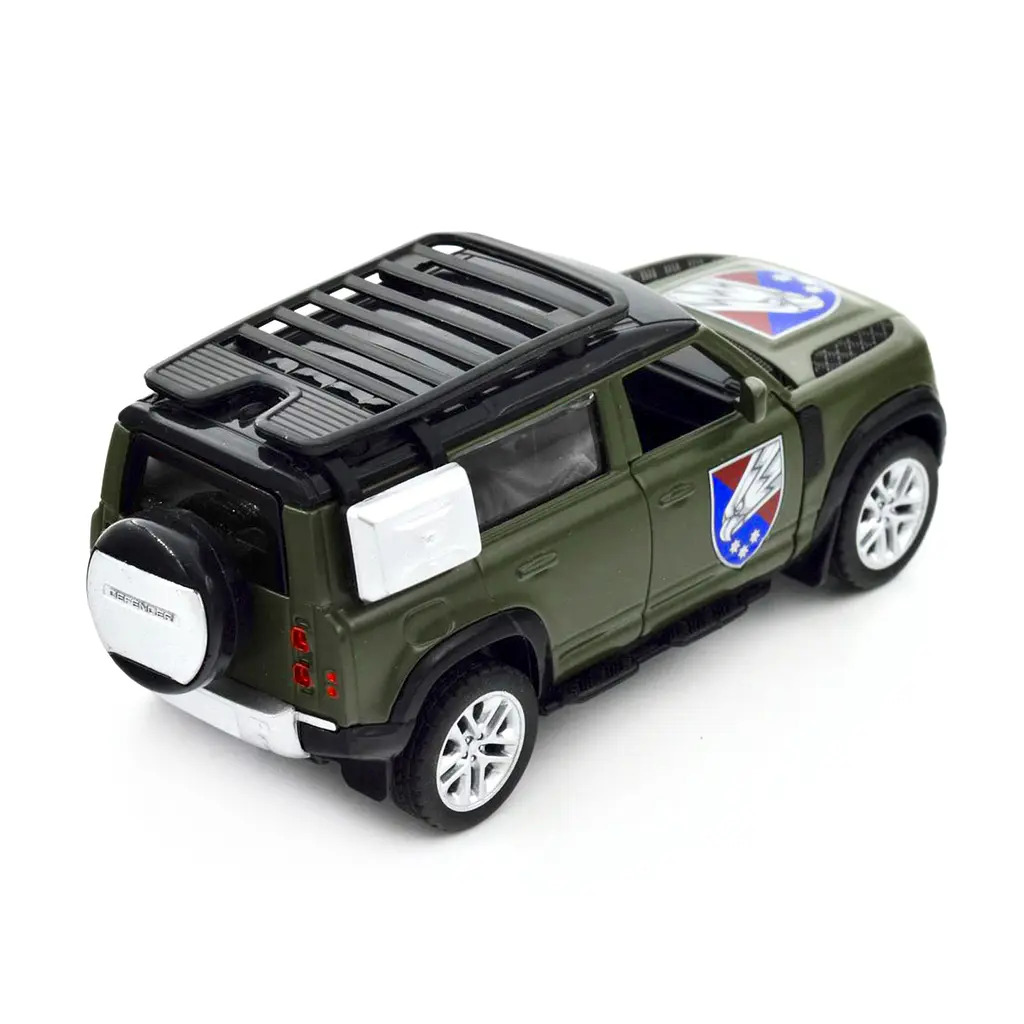 Автомодель TechnoDrive Шеврони Героїв Land Rover Defender 110 25 ОПДБр (250289M) - фото 7