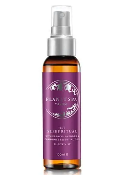 Розслабляючий спрей для постільної білизни з ромашкою та лавандою AVON PLANET SPA 100мл