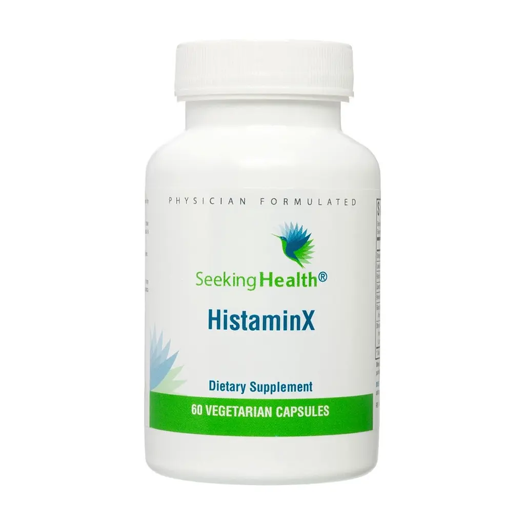 Вітамінно-мінеральний комплекс Seeking Health ГістамінX, HistaminX, 60 вегетаріанських капсул (SKH52046)