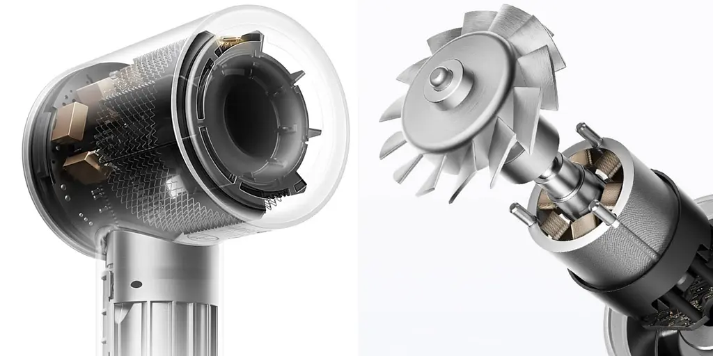 Фен MiJia Dryer H501 Grey - фото 2