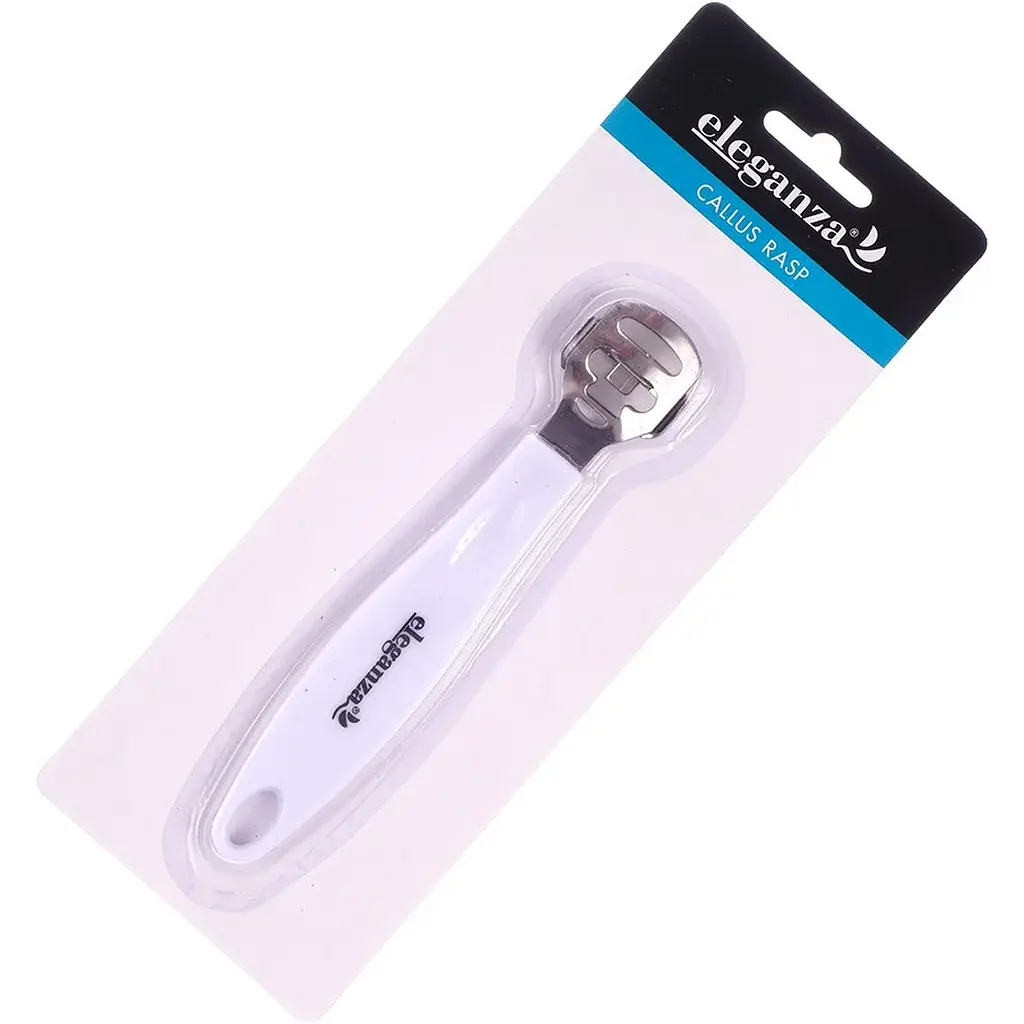 Скребок для ороговілої та затверділої шкіри Eleganza Callus Remover білий (850635) - фото 2