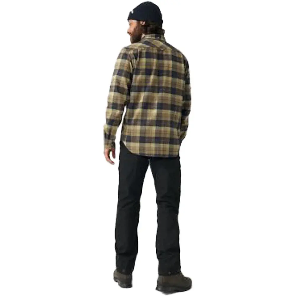 Сорочка Fjallraven Singi Heavy Flannel Shirt XL Dark navy/buckwheat brown - фото 9