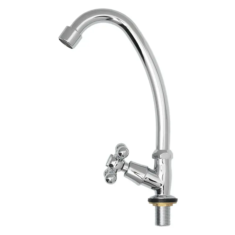 Змішувач s83 ½" монокран на гайці (КРАТНО 3шт) AQUATICA QM-1G159C (9783600) - фото 3