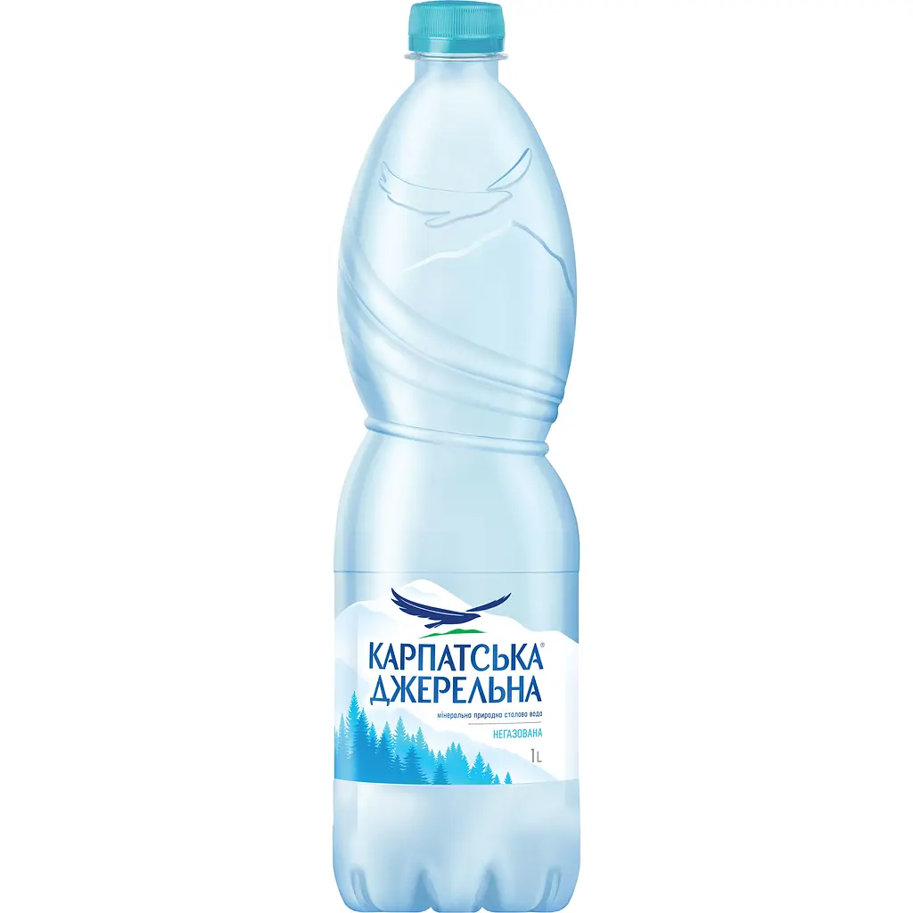 Упаковка минеральной воды Карпатська Джерельна негазированная 12 л (1 л х 12 шт.) - фото 2