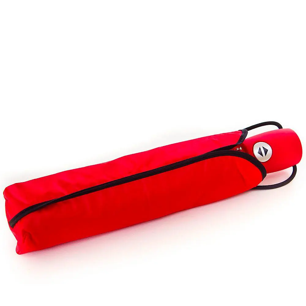 Жіноча складана парасолька повний автомат Fare 97 см червона - фото 4