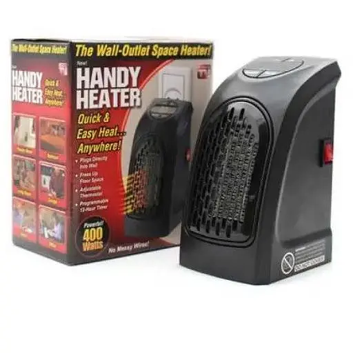 Тепловентилятор Handy Heater міні обігрівач дуйчик керамічний нагрівальний елемент 400 Вт - фото 3