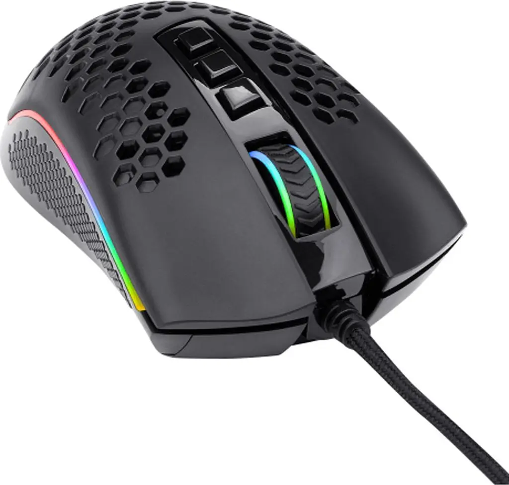 Миша Redragon Storm Black (M808-RGB) [93144] - фото 5