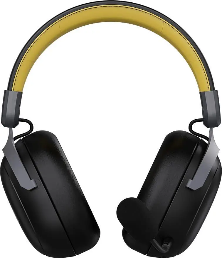 Ігрова гарнітура Ajazz AHM08 MAX Black Gray Yellow (AHM08-MAX-BGY) - фото 4
