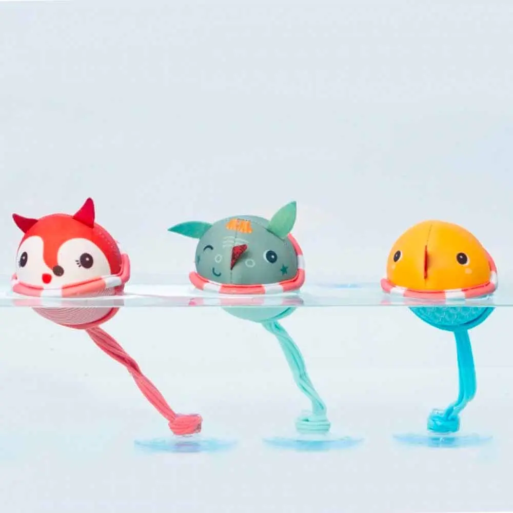 Игрушка для ванной Lilliputiens Три мяча (83502) - фото 2