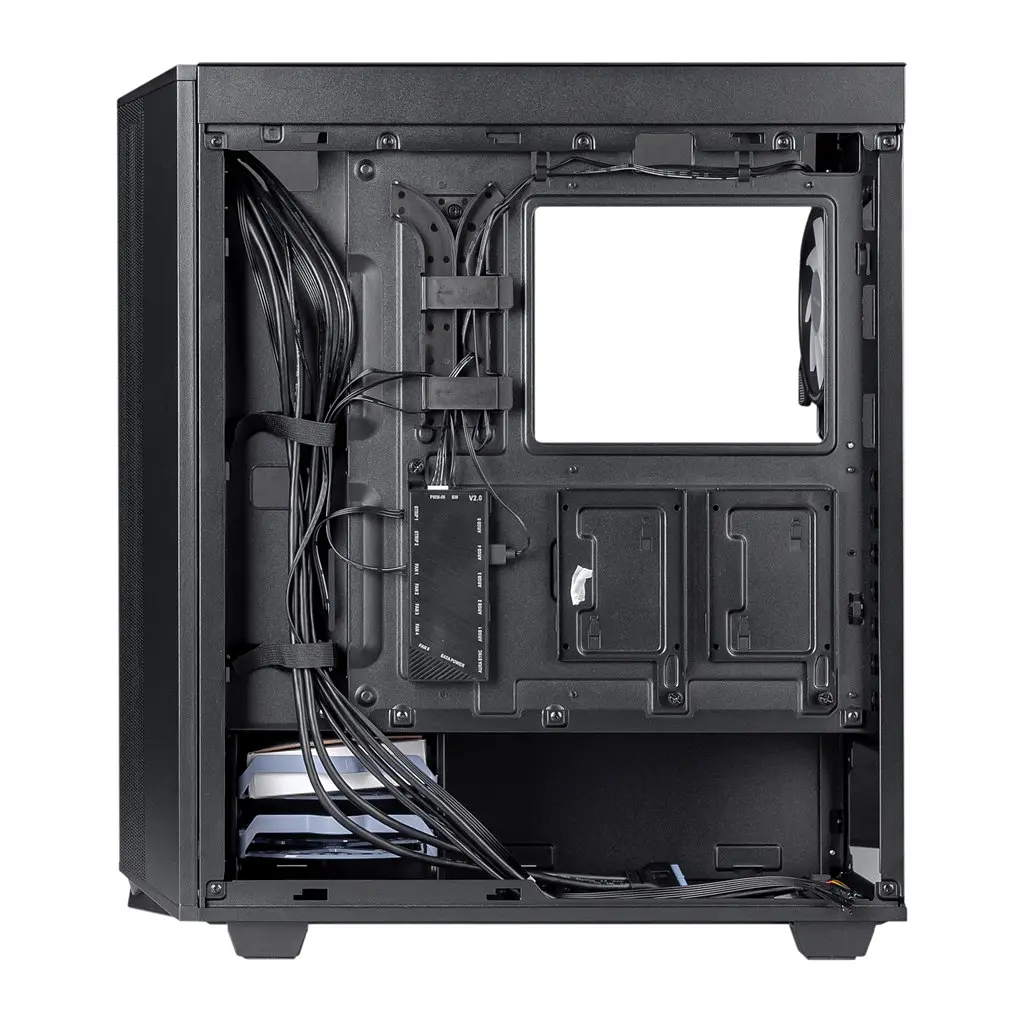 Корпус Prologix E122 Tempered Glass&Mesh Чорний - фото 6