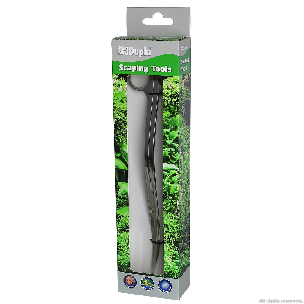 Ножиці вигнуті Dupla Scaping Tool Stainless Steel Scissor curved S 23.5см (80020) - фото 2