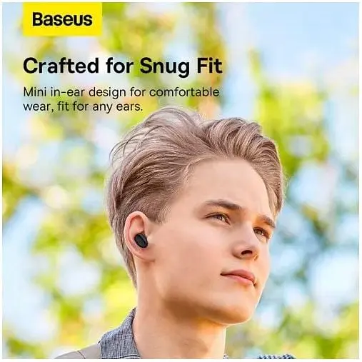 Наушники беспроводные Baseus Bowie EZ10 черные A00054300116-Z1 - фото 10