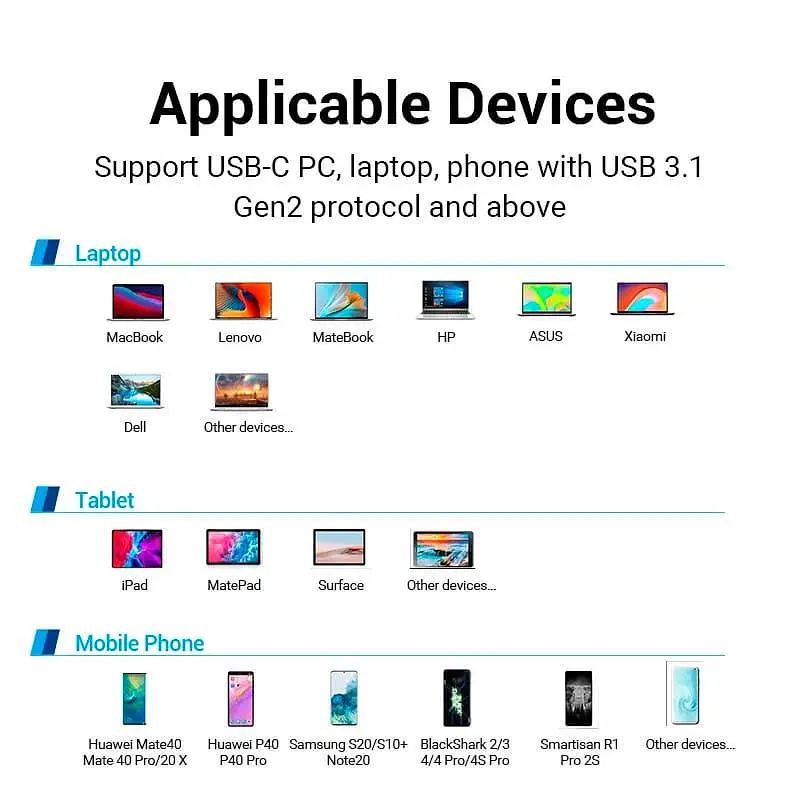 Кабель Vention HDMI-Type-C V 2.0 1.5 м (CRBBG) - фото 3