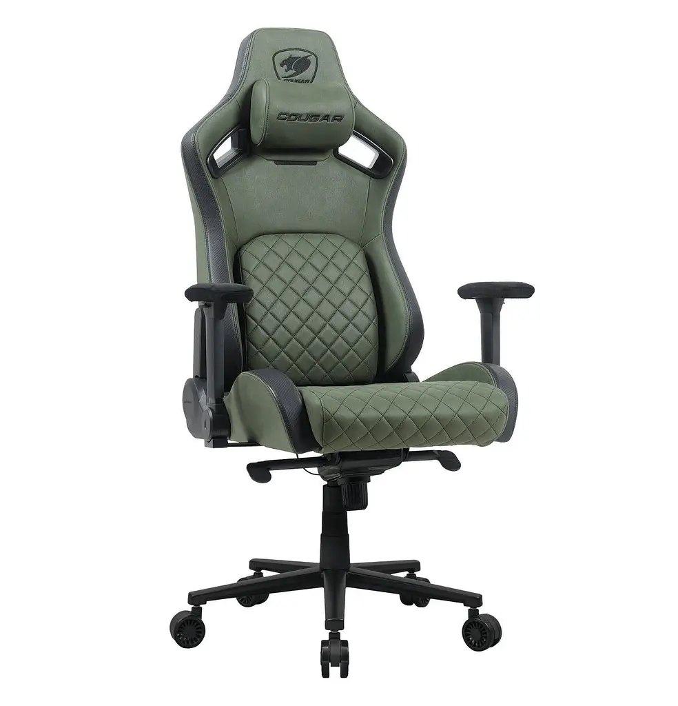 Ігрове крісло Cougar Defensor S Navy Blue F Green (DEFENSOR S Army Green F)